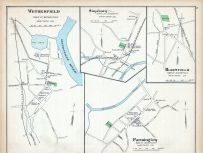 Wetherfield, Simsbury, Bloomfield, Farmington, Connecticut State Atlas 1893